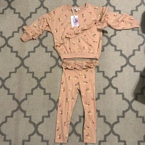 NWT girl 2 piece outfit
